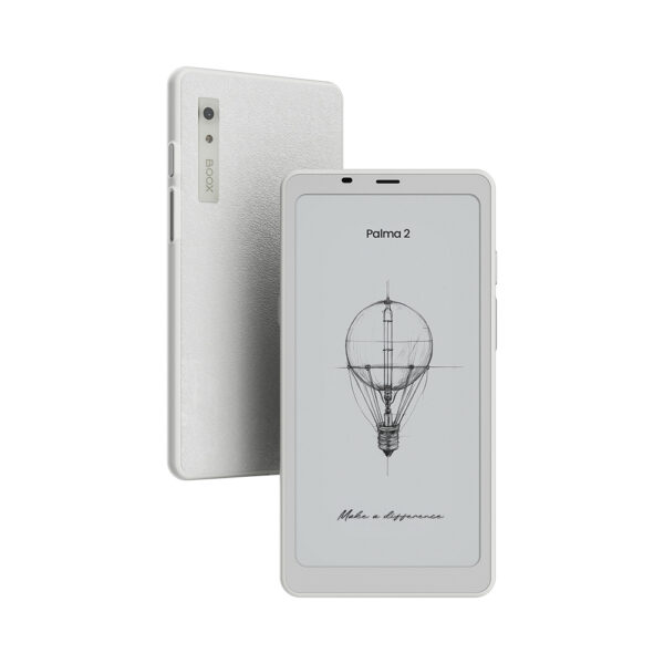 BOOX Palma 2 white - front view in the air