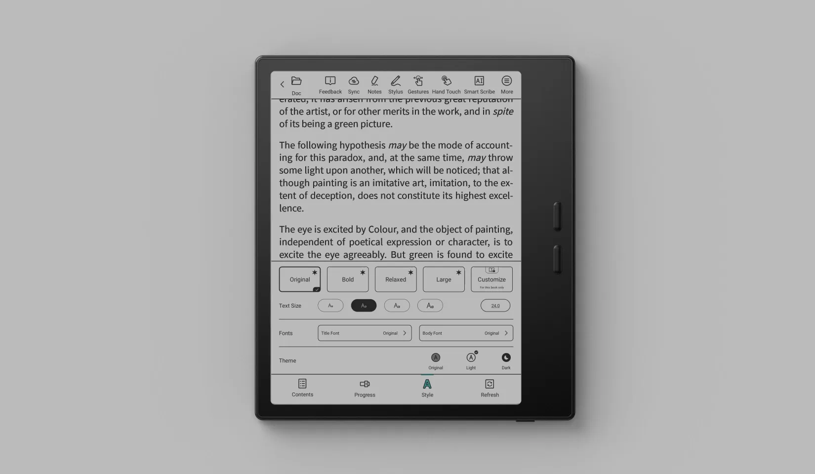 Einktab BOOX Go 7 (Black) – BOOX Canada