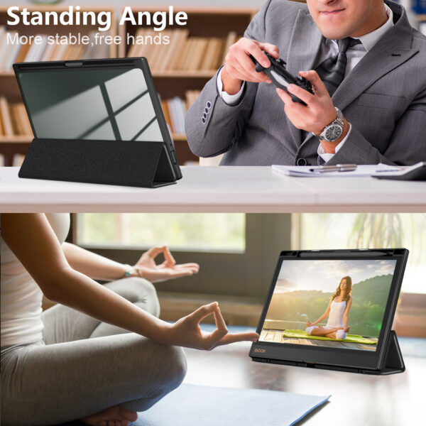Einktab Cover Case for BOOX Note Air 4C/Air3/Air 3C (Built-In Pen Holder)