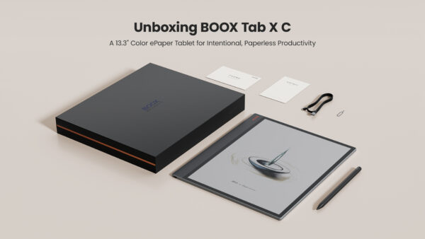 Einktab BOOX Tab X C – What’s Included in the Box (Canada)