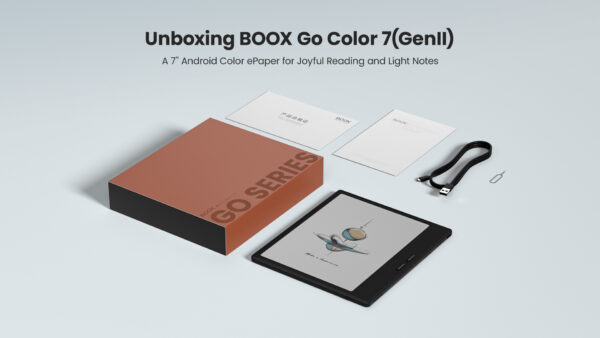 Einktab BOOX Go Color 7 (Gen II) – What’s Included in the Box (Canada)