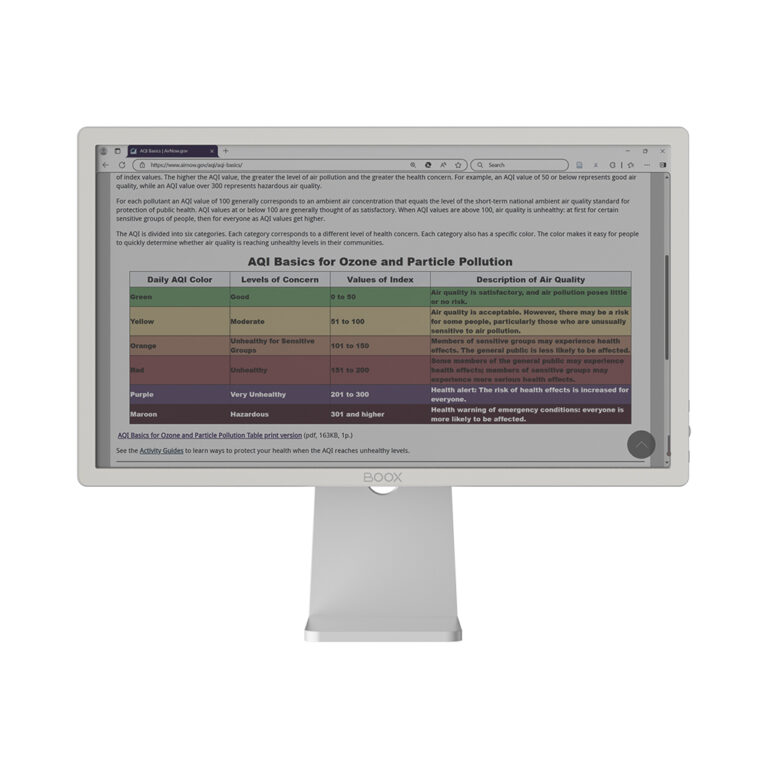 Einktab BOOX Mira Pro 25.3″ (Color Version) Canada