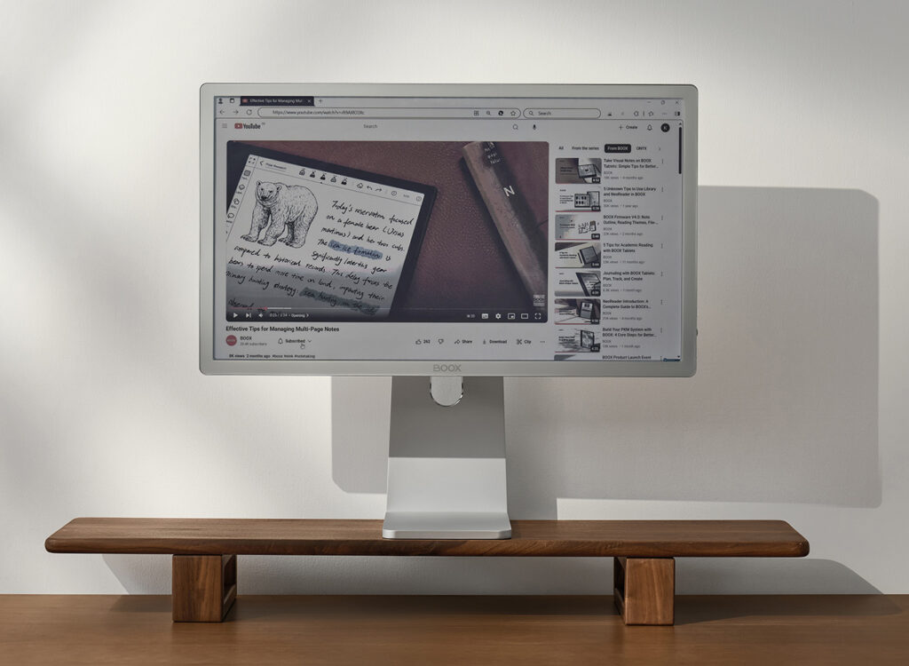Einktab BOOX Mira Pro 25.3″ (Color Version) Canada