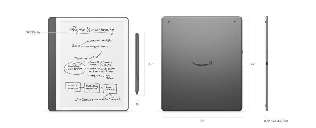 Kindle Scribe Canada Best e-ink tablets