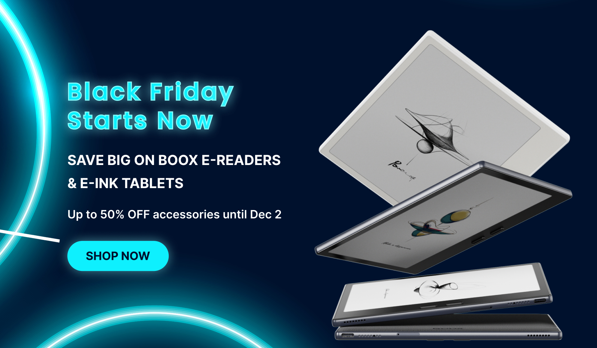 Black Friday 2025 Boox in Canada by Einktab